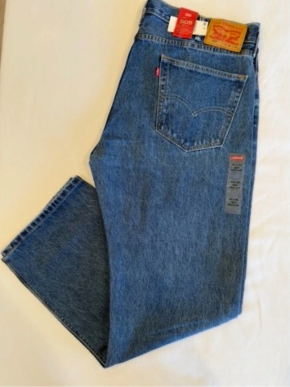 NWT Levis 505 Mens 40 x 30 Original Regular Straight Fit Denim Jeans Zip Fly